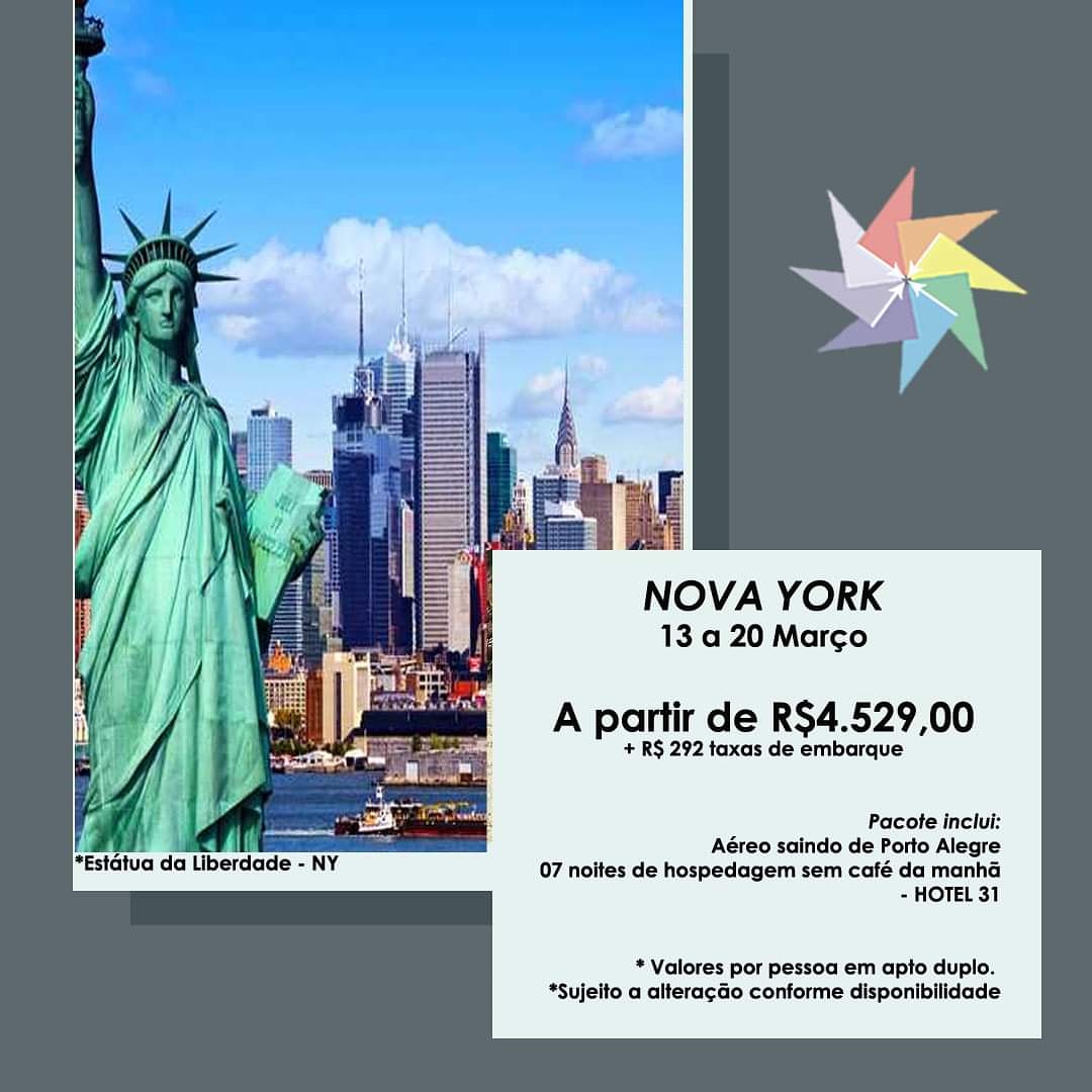 EqualityTurismo's tweet photo. #NovaYork
.
Todas as experiências possíveis em uma cidade!
NY é repleta de diversão e atrações para todos os gostos.
Informações:
 contato@equalityturismo.com.br
.
#NY #Manhattan #Brooklyn #Queens #CentralPark #TheBronx #StatenIsland
#EqualityTurismo
#OMundoAtravésDoSeuOlhar https://t.co/icHTdQEHHM