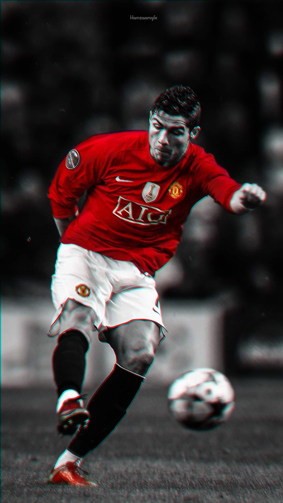 Download Cristiano Ronaldo Manchester United Free Kick Wallpaper   Wallpaperscom