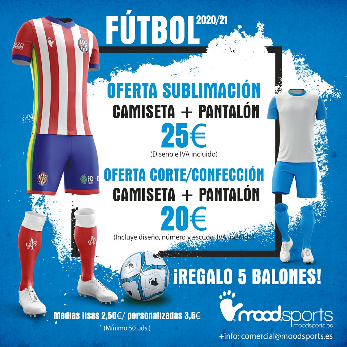 Estamos listos para vestirte la proxima temporada!!! Informate: comercial@moodsports.es 
#futbol #fmf #fef #sublimacion #futbolpopular #clothes #soccer #camisetasfutbol #futbolbase