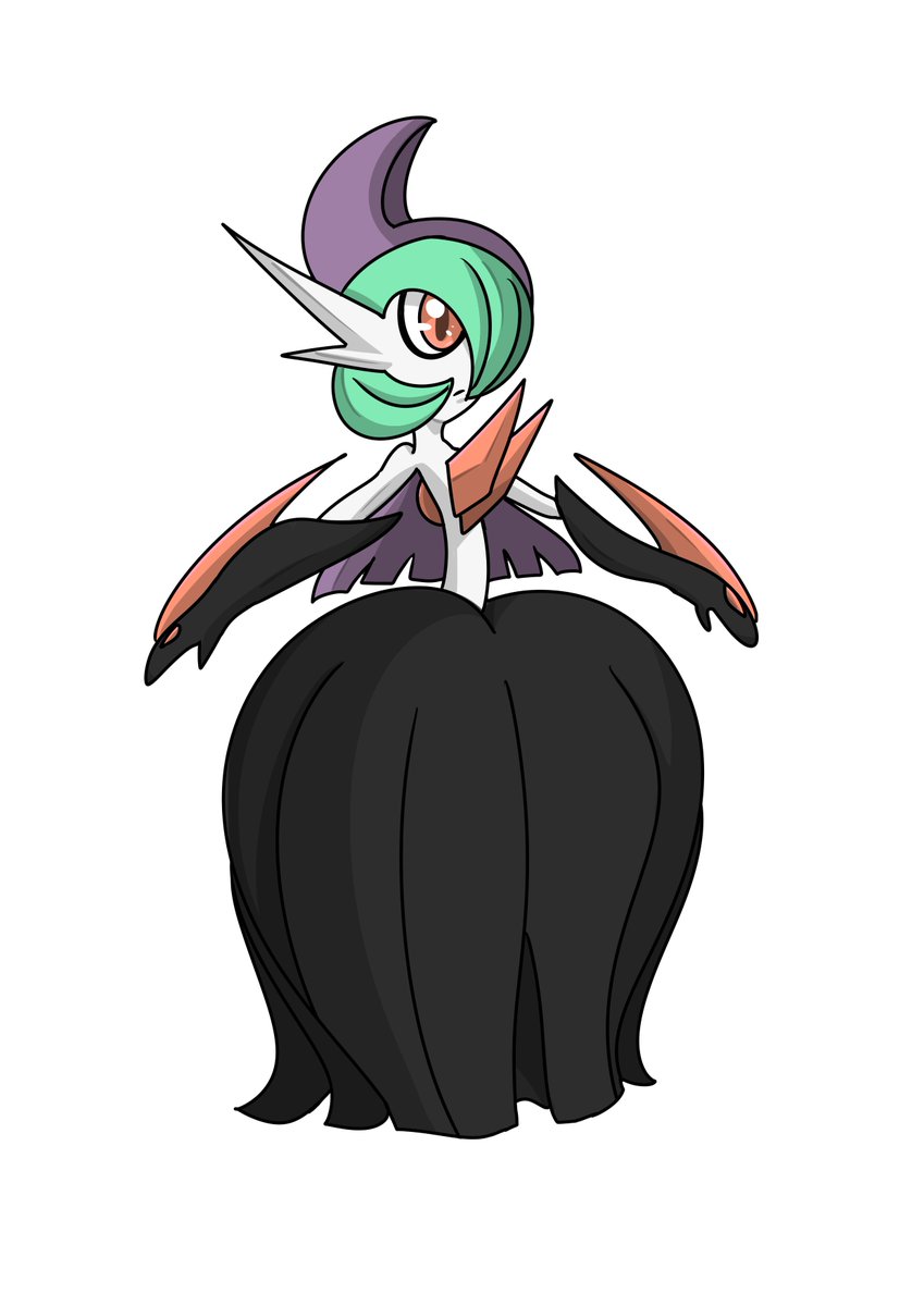 Shiny Mega Gallade & Shiny Mega Gardevoir I hope it looks like this