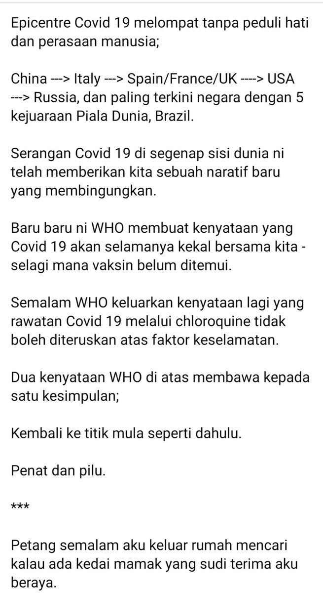 10% ekonomi musnah,Pekerja hilang job, Syarikat bankrap,Perniagaan tutup,Pengangguran di mercu.