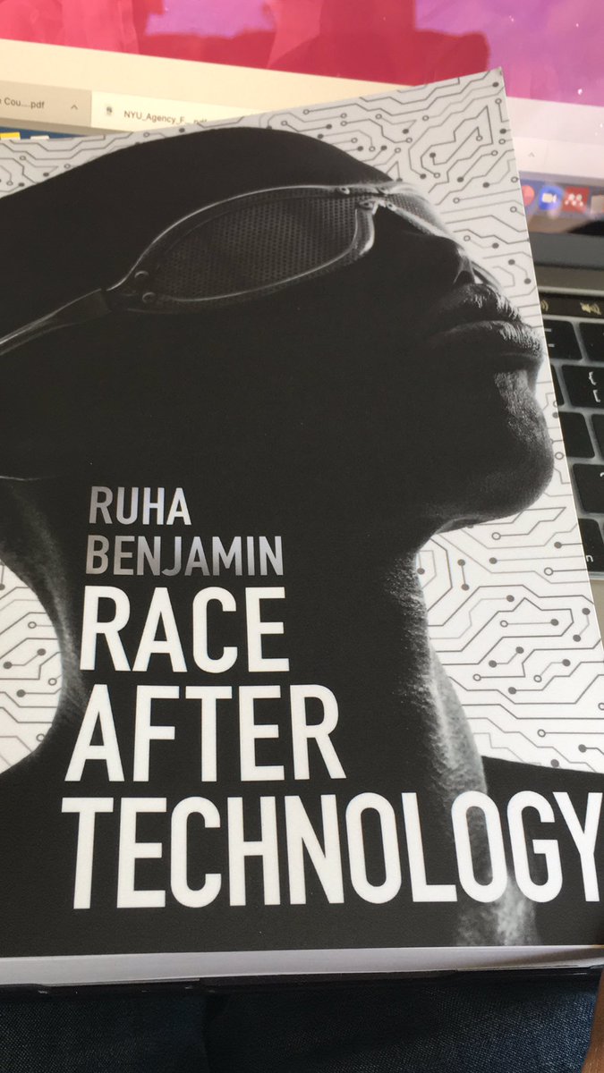 MDSShiva's tweet photo. Thinking about role of #TechSW while reading #Raceaftertechnology “....but we can work together against the emergence of a digital caste system ....”- @ruha9 Thank you! ..and timely inspiring 2020 commencement address @ColumbiaSSW https://t.co/dJcOF1JSN1