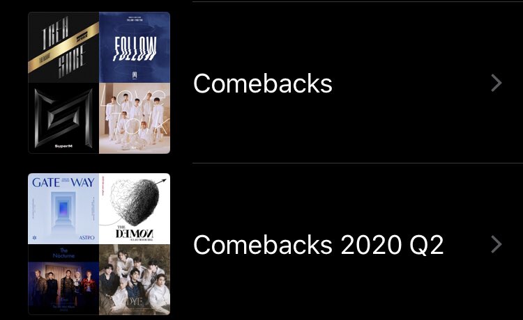 An absolutely joke that I have to arrange my comeback playlists by year and quarter now. I can’t keep up. And the girlies start coming back next week. Rip to us all.