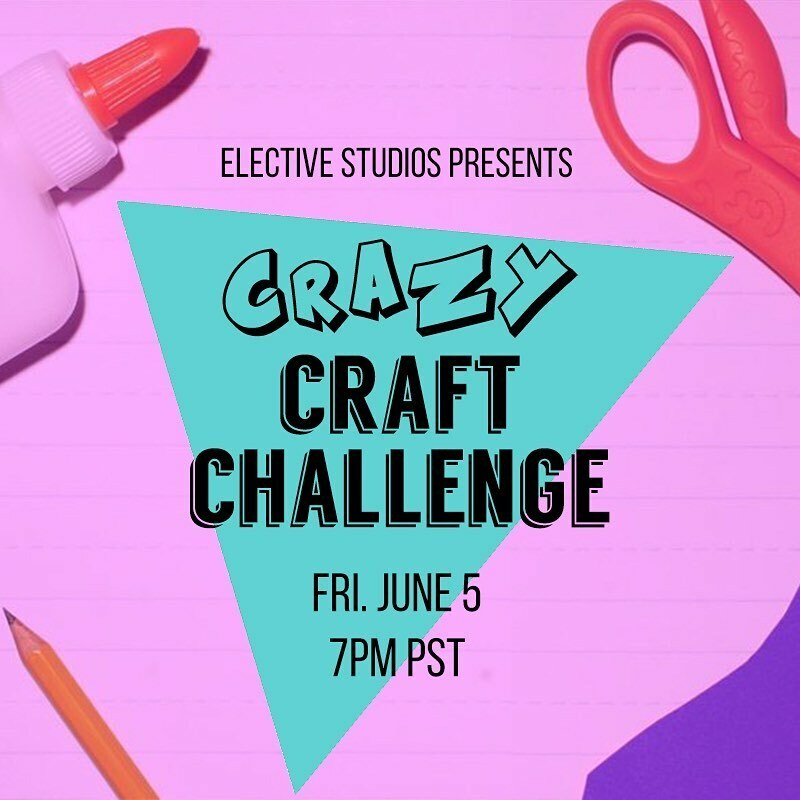 ElectiveStudios's tweet photo. Looking for something fun, different, and creative to do? Join the Crazy Craft Challenge, a unique twist on game night! This is a Master Chef-style competition but you don’t have to be a master crafter 😊 It’s all about having fun and unleashing your … https://t.co/MzQTb0Aw6K https://t.co/sRwIcnWKn9