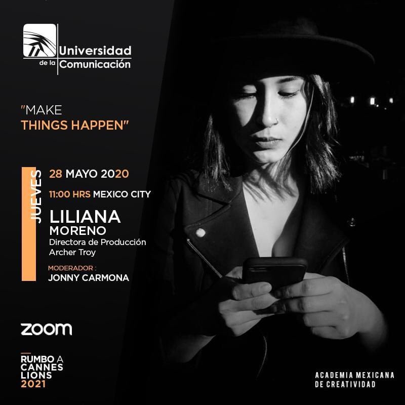 ArcherTroy's tweet photo. No se pierdan la charla de una de nuestras Directoras más importantes en la Legión. Nuestra querida Liliana Moreno. ¡No falten! #LegiónArcher #IdeasQueConquistan #BornToThink
https://t.co/Zhj3IJFO7u https://t.co/OmgNXbqegU