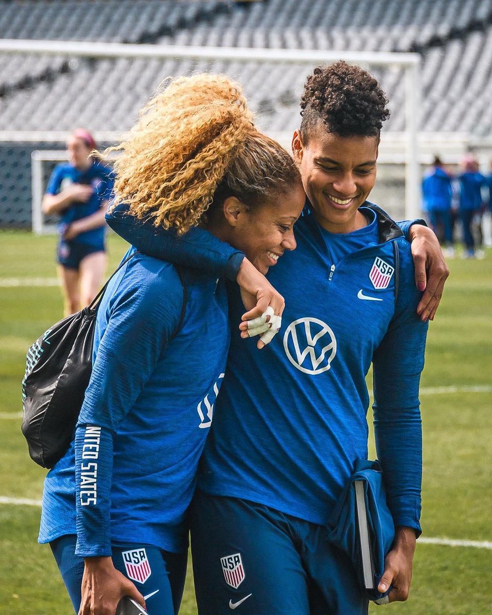 in light of recent events i wanted to put some black girl magic on the tl (thread of black women on the uswnt) #BlackLivesMatter  