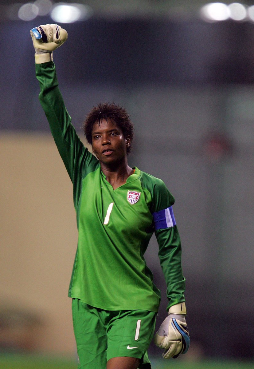 briana scurry: starting goal keeper from 1995 to 2008 with 173 total caps and 71 shutouts; she became the first female goalkeeper and first black woman to be inducted into the national soccer hall of fame in 2017
