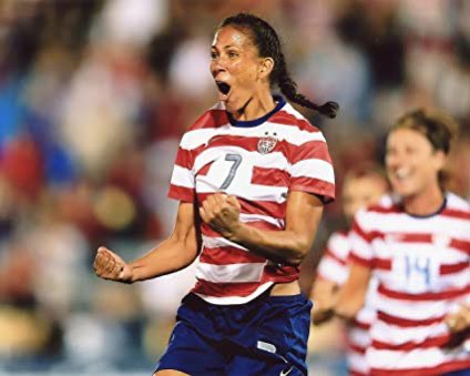 shannon boxx: became the first uncapped player named to a wwc roster in 2003; she played every minute of the 2008 olympic games and has won 3 gold medals and 1 world cup; she retired in 2015 with 195 caps