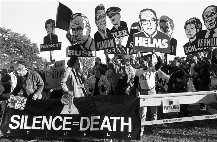 am not an expert on LGBTQI. am just an ally who lost family and friends to AIDS. am only bearing witness because i refuse to forget the wretchedness that has been the fascist Reagan Revolution.and, let’s be clear: ActUP, at it’s core, has always been an ANTIFASCIST movement.②