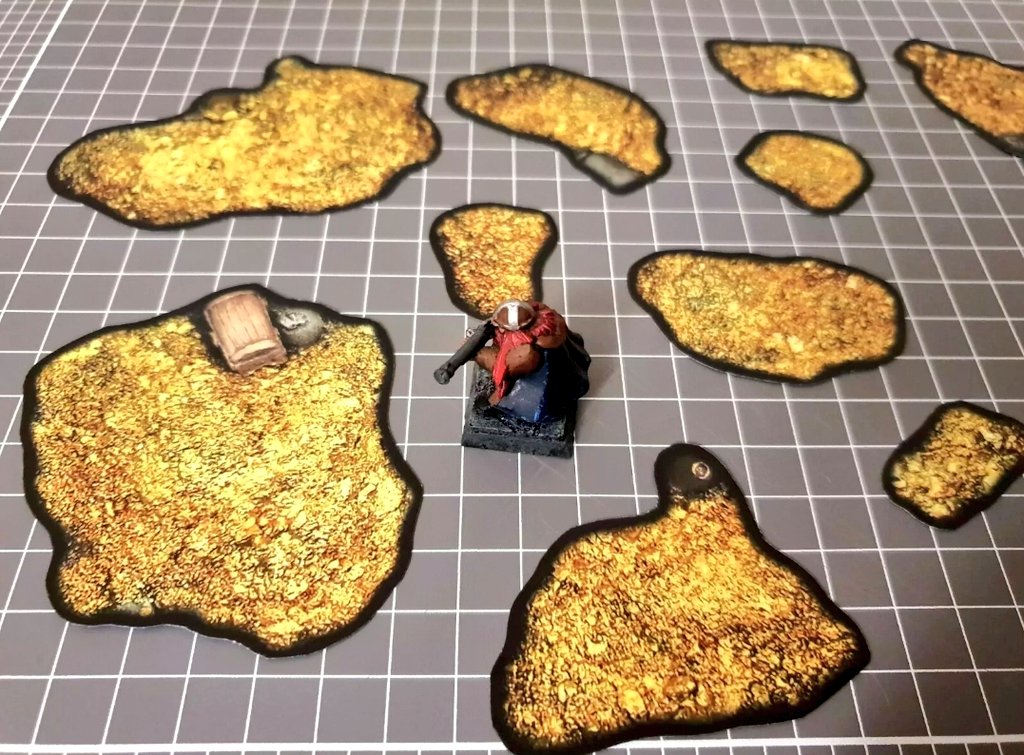 CustomTerrain's tweet image. All new Gold &amp;amp; Treasure Tokens Sheet, available printed or print-your-own at home; easily add high detail tokens to your dungeon! ebay.com.au/itm/1934639544… #tabletopgames #tabletoprpg #ttrpg #rpg #dnd5e #28mm #dungeonmaster #pathfinder #pathfinderrpg #tabletopgaming #dnd