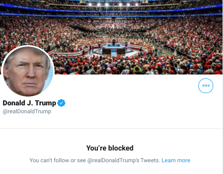 Oh we're talking about social media & censorship? SUPER! Trump is currently defying multiple court orders by keeping me blocked for 3 yrs b/c I got under his skin when I described how malignant narcissism drives him to attack reality rather than accept his inferior place in it.
