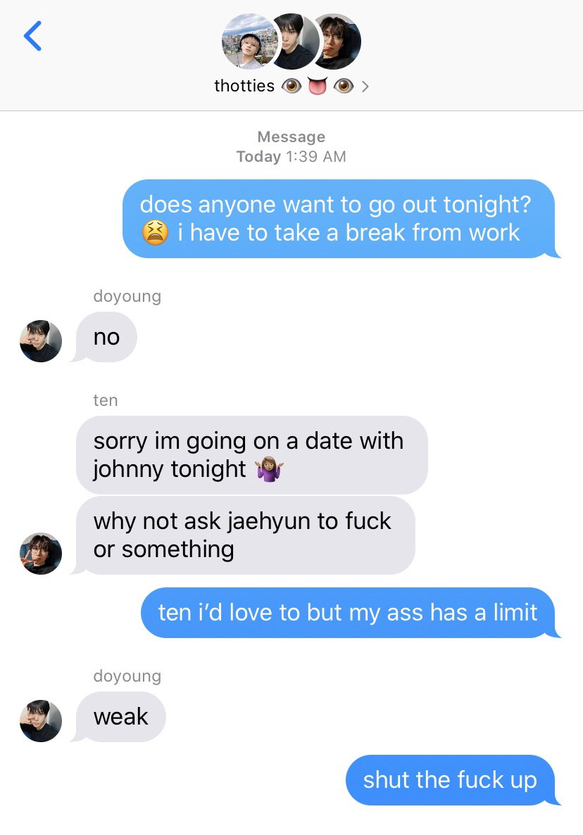 The next day, what the fuck is a friendly date btw jaehyun 