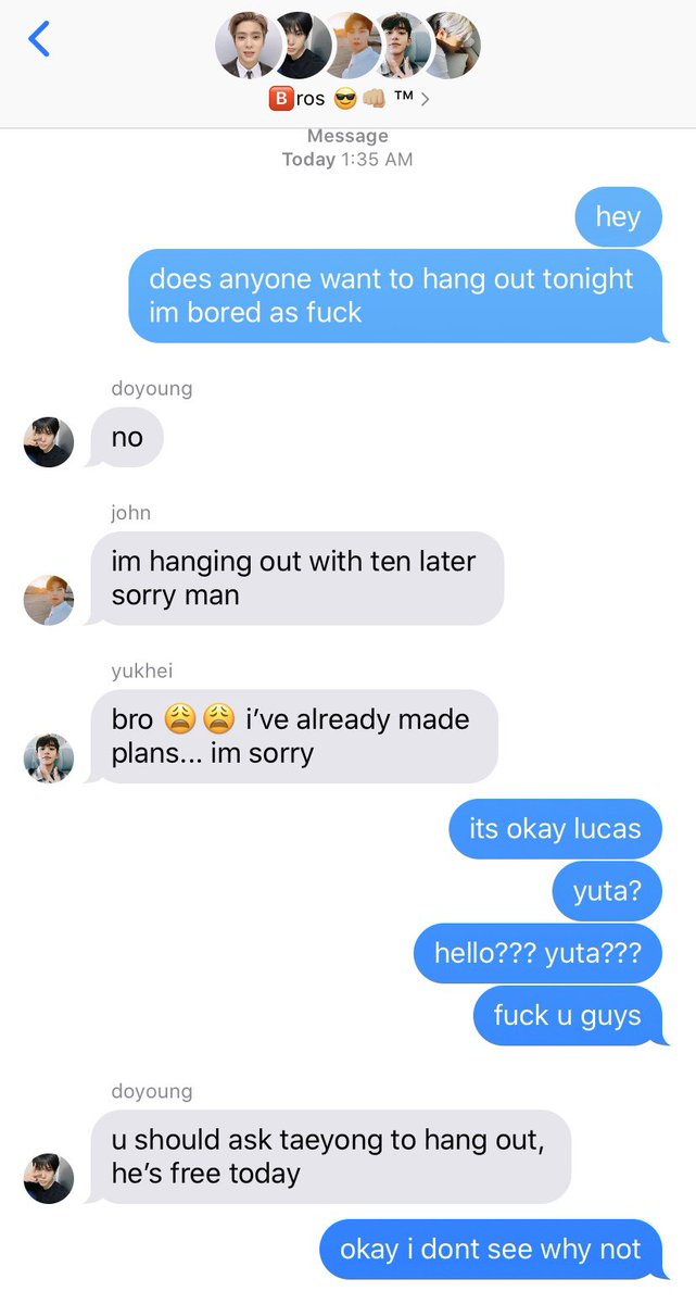 The next day, what the fuck is a friendly date btw jaehyun 