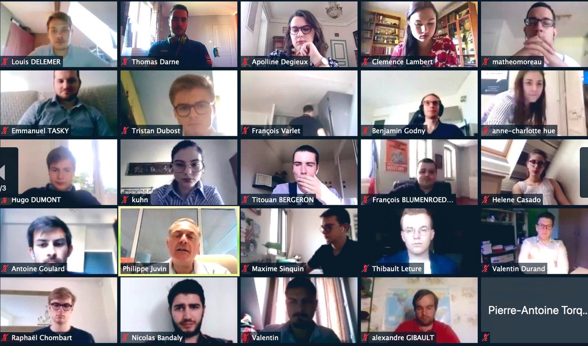 jeunesreps's tweet photo. 📲 Visio des Jeunes Républicains avec @philippejuvin animée par @auraneReihanian. Merci infiniment à @philippejuvin pour ces échanges passionnants, directs et en toute franchise 👍 #TeamJeunesReps https://t.co/XtEhW68Tau