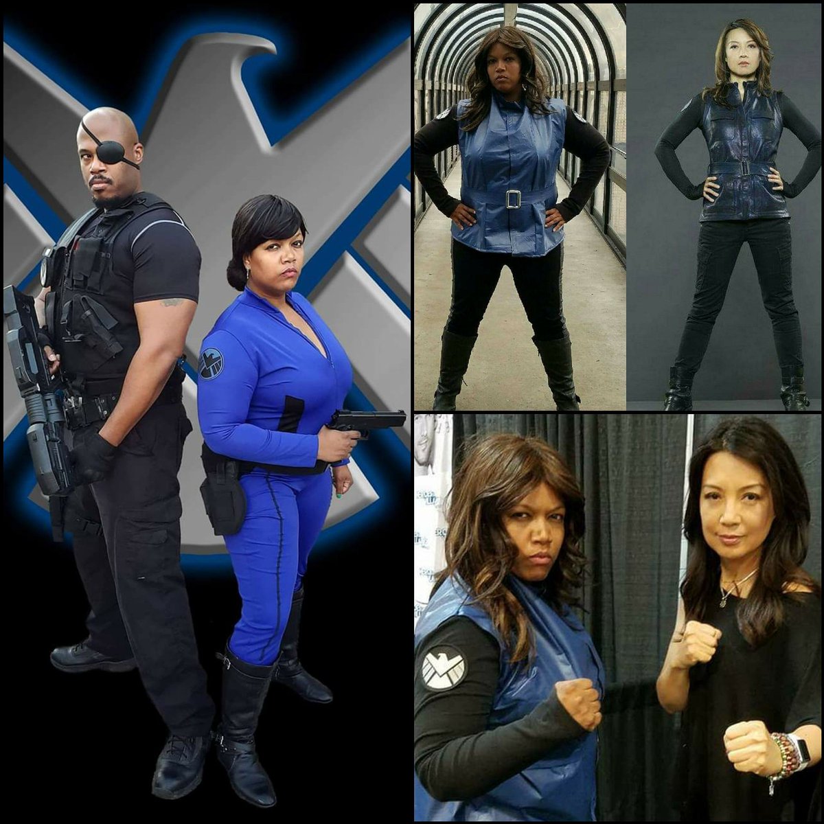 LadyJ_DNA's tweet photo. Last season of #agentsofshield starts tonight? Are you planning to watch? Who is your fav agents one of mine is #agentmay but I love them all and miss Bobbie & Hunter
Even tho it was great seeing hunter again #mariahill #mariahillcosplay #ladyjcosplay #agentsofshieldcosplay https://t.co/wGXiVuba3N