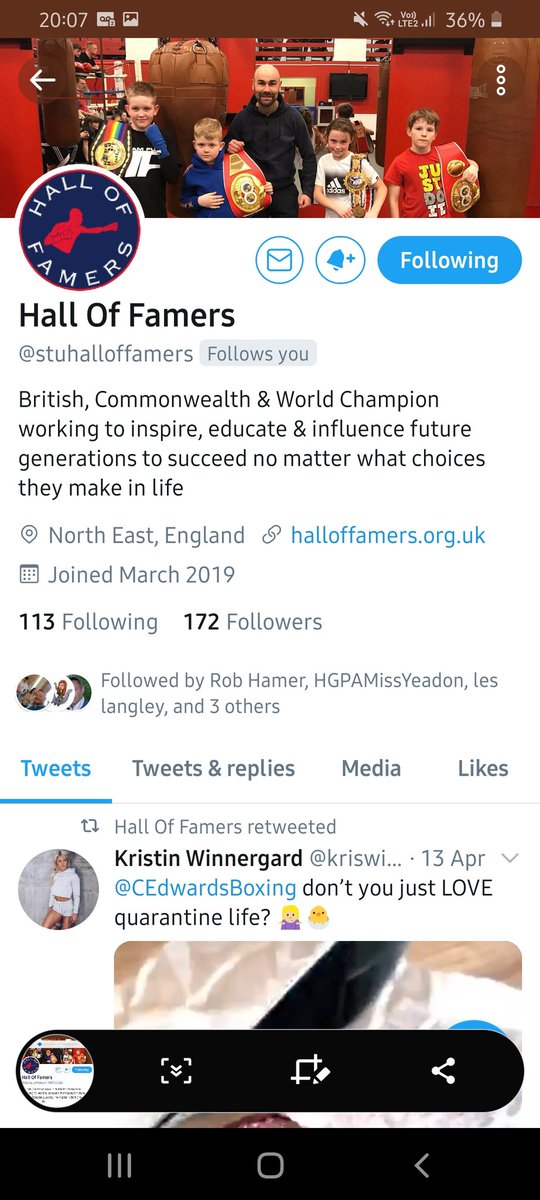 Sally_77's tweet photo. Highly recommended!! 
Follow @stuhalloffamers 
An appropriate boxing programme can have “the capability to tackle gritty social problems and access hard to reach target groups.

Works within schools and alternative provisions.

@stuskithechamp all round nice guy !!! https://t.co/eu49JILAHj