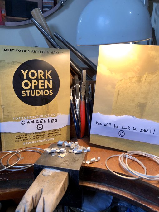 Charleshutchpr1's tweet photo. £10,000 fundraising target set to meet “huge challenge” of mounting @YorkOpenStudios next year after Covid-cancelled 2020 event.
Full story at https://t.co/nQQqXBUuaQ
@YorkOpenStudios #JaneDuke #BeccyRidsdel #FundraisingcampaignsinYork https://t.co/k1oEDeKxtP