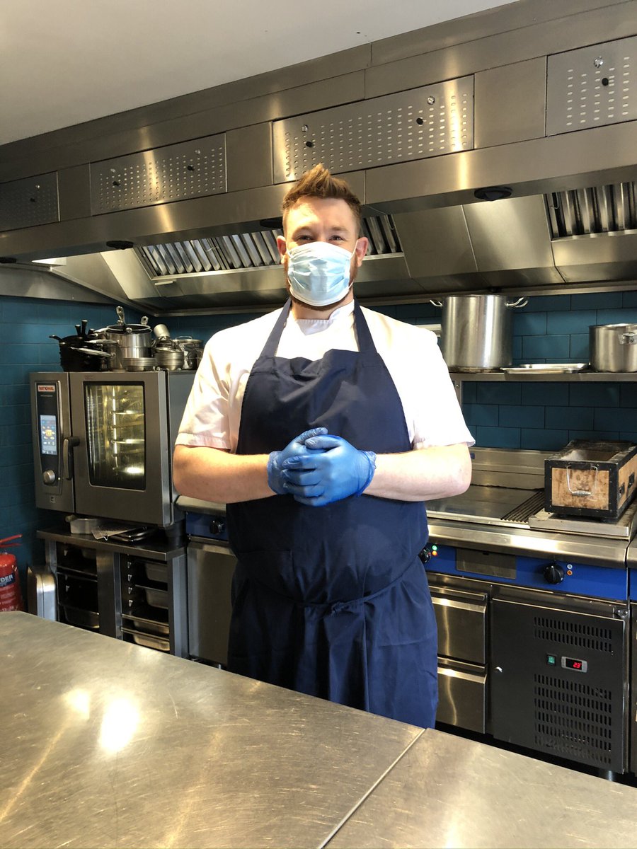 HOME SAFE &amp; SOUND - First day in the kitchen for over two months for our head chef Peter! To say he was like a pig in sh*t was an understatement, back at his spiritual home of Horti’s kitchen! Bring on this Saturday’s sold out #HortiAtHome meals! NEXT WEEK MENU COMING SOON!