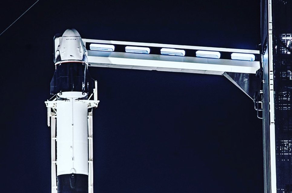 The first manned SpaceX launch, I hope you're watching! 😍🚀#NASA #SpaceX youtube.com/user/nasatelev…