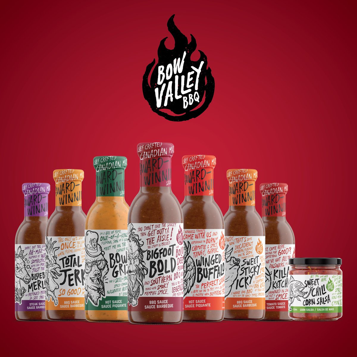 Good news is it’s BBQ season - so why not use a Canadian made, world-wide award winning line up of sauces and salsa? #ShopLocal <a href="/BowValleyBBQ/">Bow Valley BBQ</a> #SupportSmallBiz