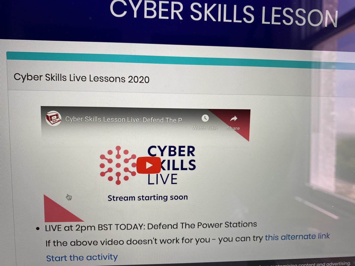 lookwhatjendid's tweet image. Really enjoyed today’s  Defend the Power Station session with @digitalworldhq #cyberskillslive #cyberScotWeek2020 Thanks to all! This would be a great activity for schools / pupils so keep an eye out for the next session. Lots of fun and learning too! #cyber