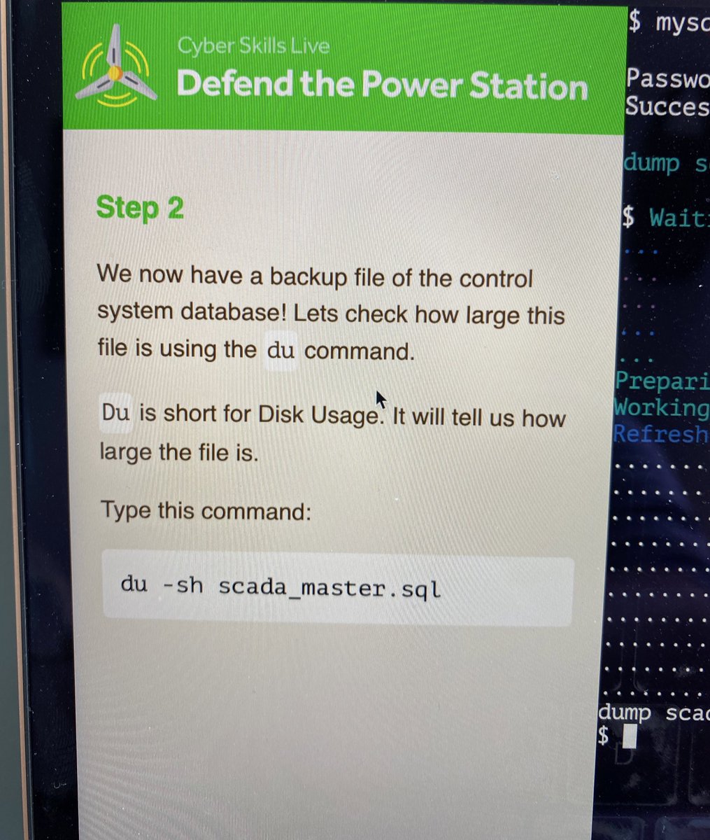 lookwhatjendid's tweet image. Really enjoyed today’s  Defend the Power Station session with @digitalworldhq #cyberskillslive #cyberScotWeek2020 Thanks to all! This would be a great activity for schools / pupils so keep an eye out for the next session. Lots of fun and learning too! #cyber