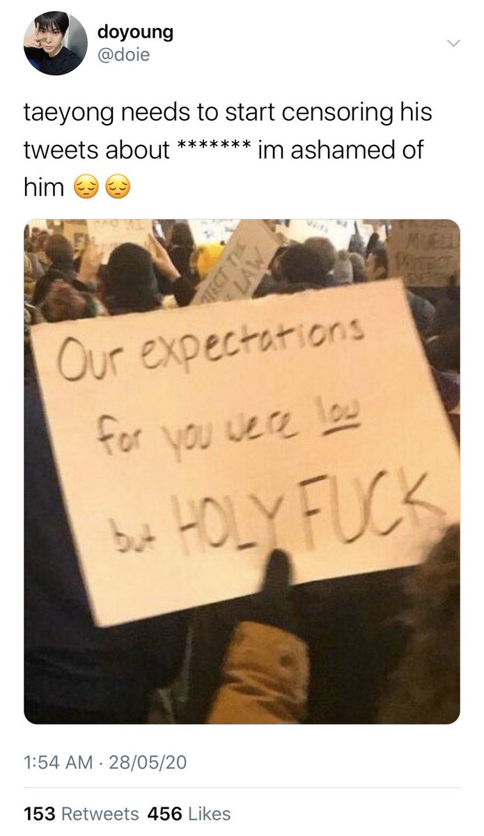 Taeyong go hide.................