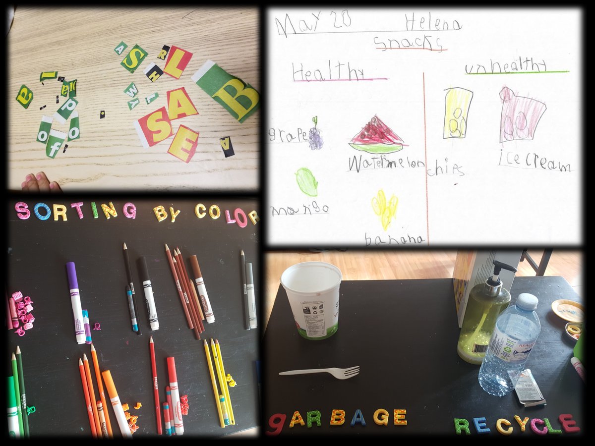 glava58's tweet photo. Lots of sorting going on this week!
Room #152 students are sorting by various attributes: shape, size, colour, etc - the possibilities are endless! Great work! #remotelearning https://t.co/ANtzbwKUUz