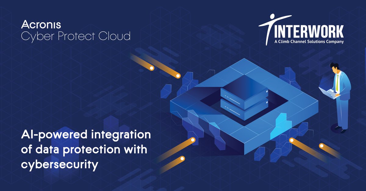InterworkTech's tweet image. Continuous Backup and a Threat Feed that ensures smarter patch management, all on one UI and in one integrated solution. @Acronis Cyber Protect Cloud turns MSP challenges into opportunities!
Consult with our experts and get #CyberFit with Acronis today!
#CyberProtection #MSP