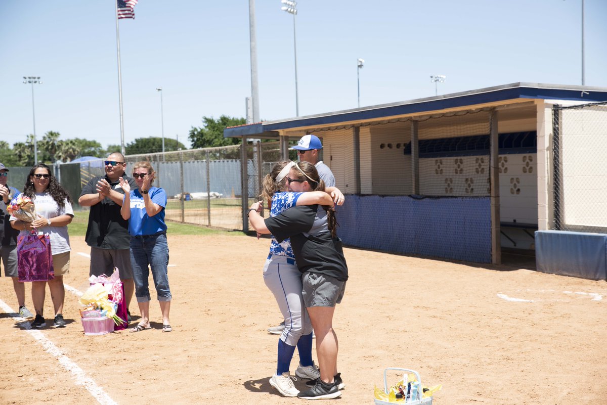 TAMUKSB's tweet photo. For their efforts, Nicholson, Lewis and Sanchez became one of only eight staffs in the country to receive this recognition.
We'll be back to tomorrow for the final day of the 2019 Javelina Softball Rewind.
#GoJavelinas #RewindWithWhataburger https://t.co/p4w9rgp1lW