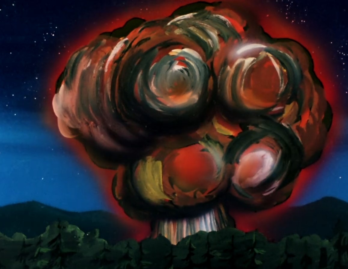 Every explosion in this show is drawn in excrutiatingly gorgeous meticulous detailDo you think this means anything?Do You Think This Means Anything?