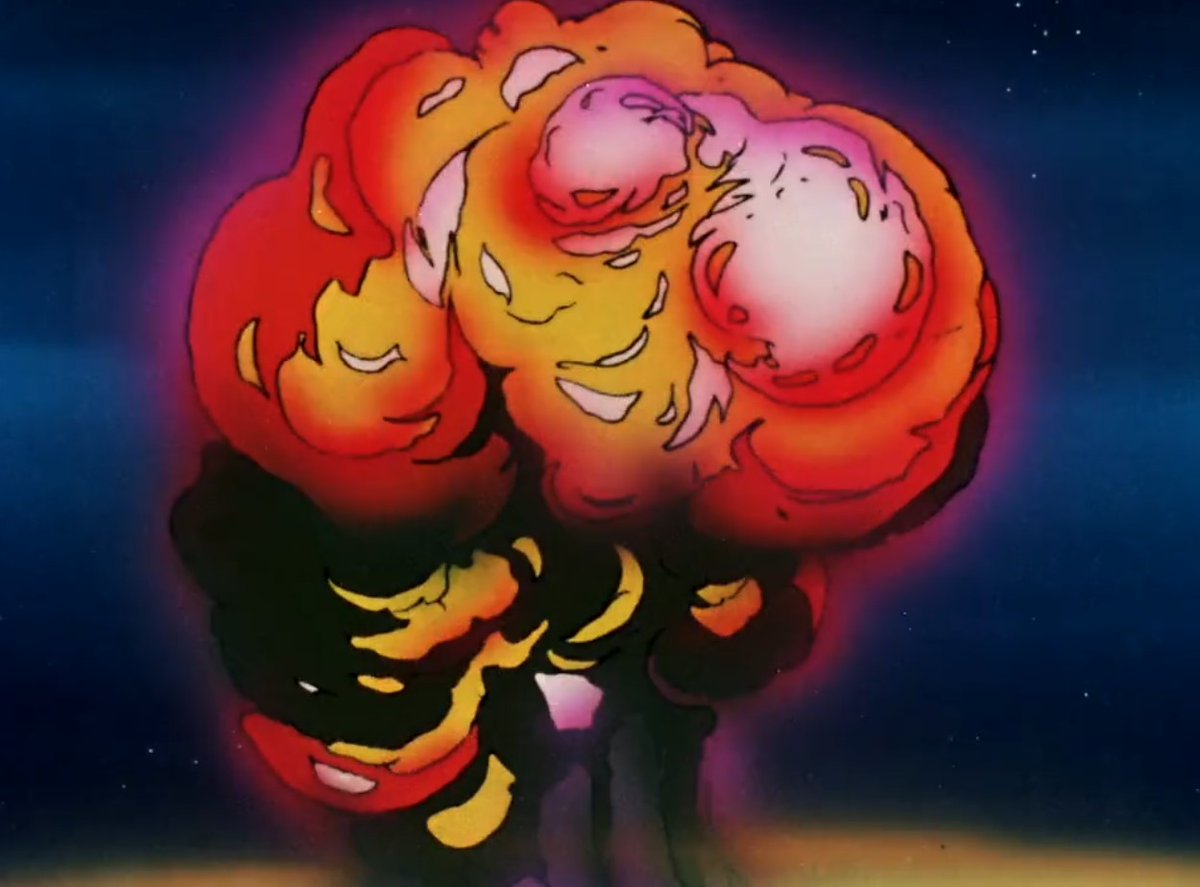 Every explosion in this show is drawn in excrutiatingly gorgeous meticulous detailDo you think this means anything?Do You Think This Means Anything?