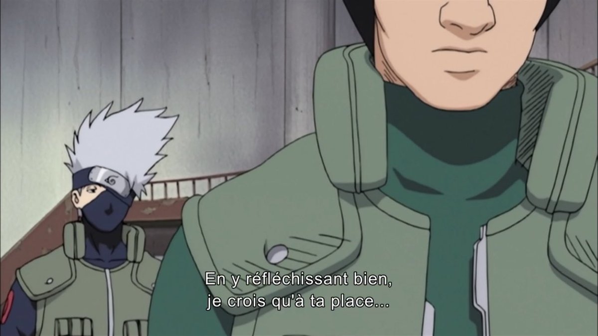 Cette recherche d’identité que Lee cherchais il l’a cherche encore à ce moment et on comprend directement que Naruto est concerné par cet incident.