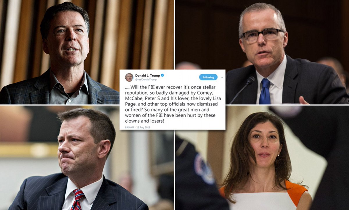 The FBI started out that review 0 for 4. They still had 25 chances to demonstrate they were following the law on getting surveillance warrants on US citizens. And they failed 25 times in a row.This is the FBI that James Comey, Andrew McCabe, Peter Strzok & Co. created.