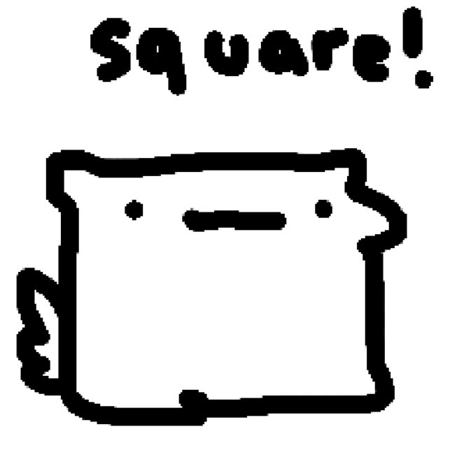 cuptoast's tweet image. learning shapes!