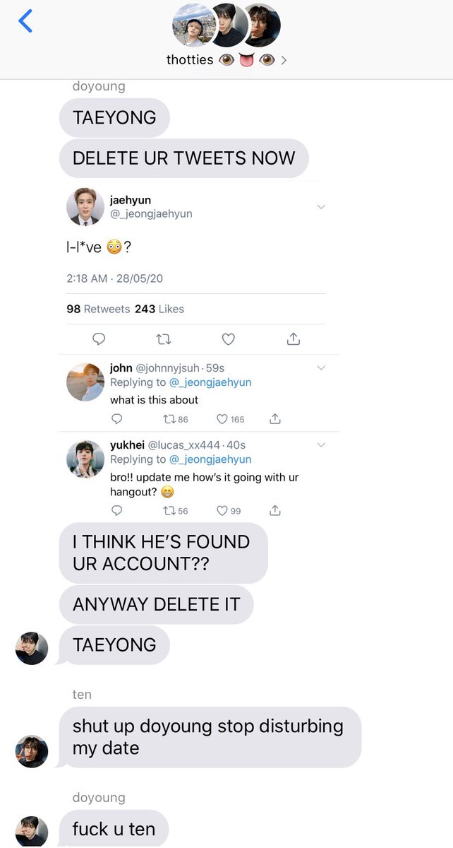 Doyoung’s oomf is in trouble....
