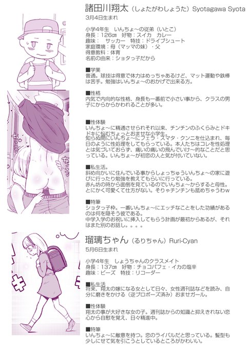 キャラ設定改訂版 3/3

順不同(その他キャラ編)
名前の付いてるキャラだけ全員分まとめました。
AVでインタビューが好きな人向けです。
今までの分と合わせてお楽しみください。 