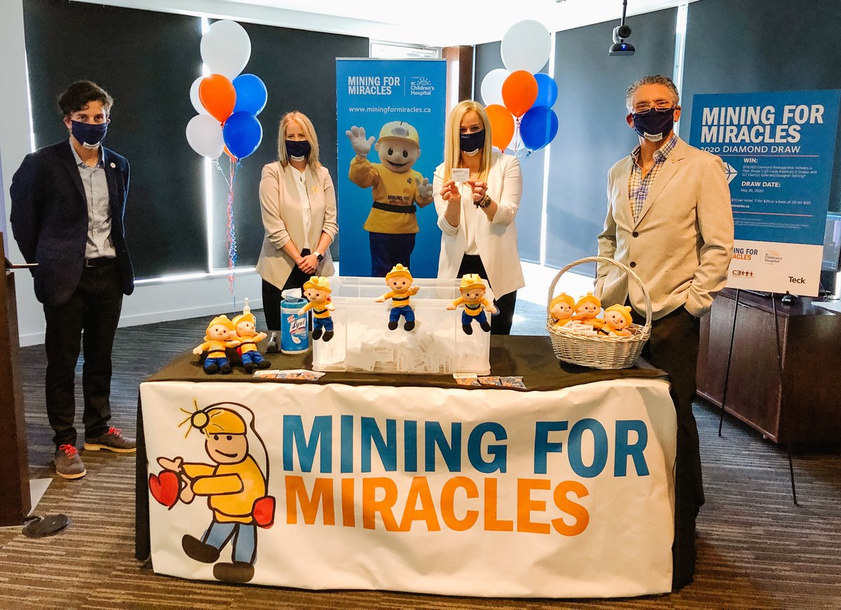 BCCHF's tweet image. The winner of this year&apos;s #MiningforMiracles Diamond Draw is Majella of North Vancouver! Congratulations and thank you to all who entered. An incredible $18k was raised, with 100% of the funds going to support the Cellular and Regenerative Medicine Centre at BCCH. @BuddytheMiner