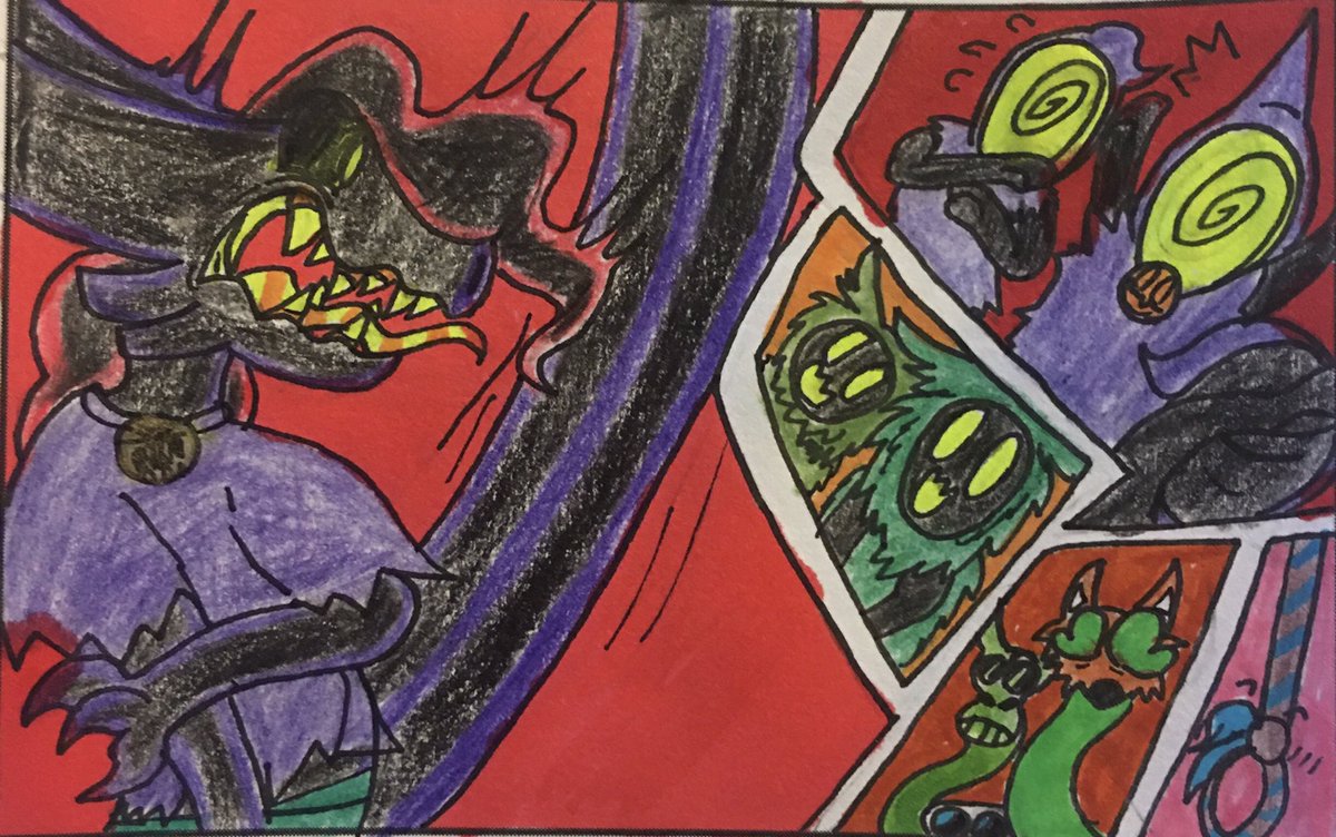 snekysnek900's tweet photo. What?! It’d be pretty shocking if you found yourself surrounded by paranormal creatures! #hatintime #subconforest #meeeeeeeeeeeeeee #shadowmonstrr #thecollector #originstory https://t.co/k11XjxWEun