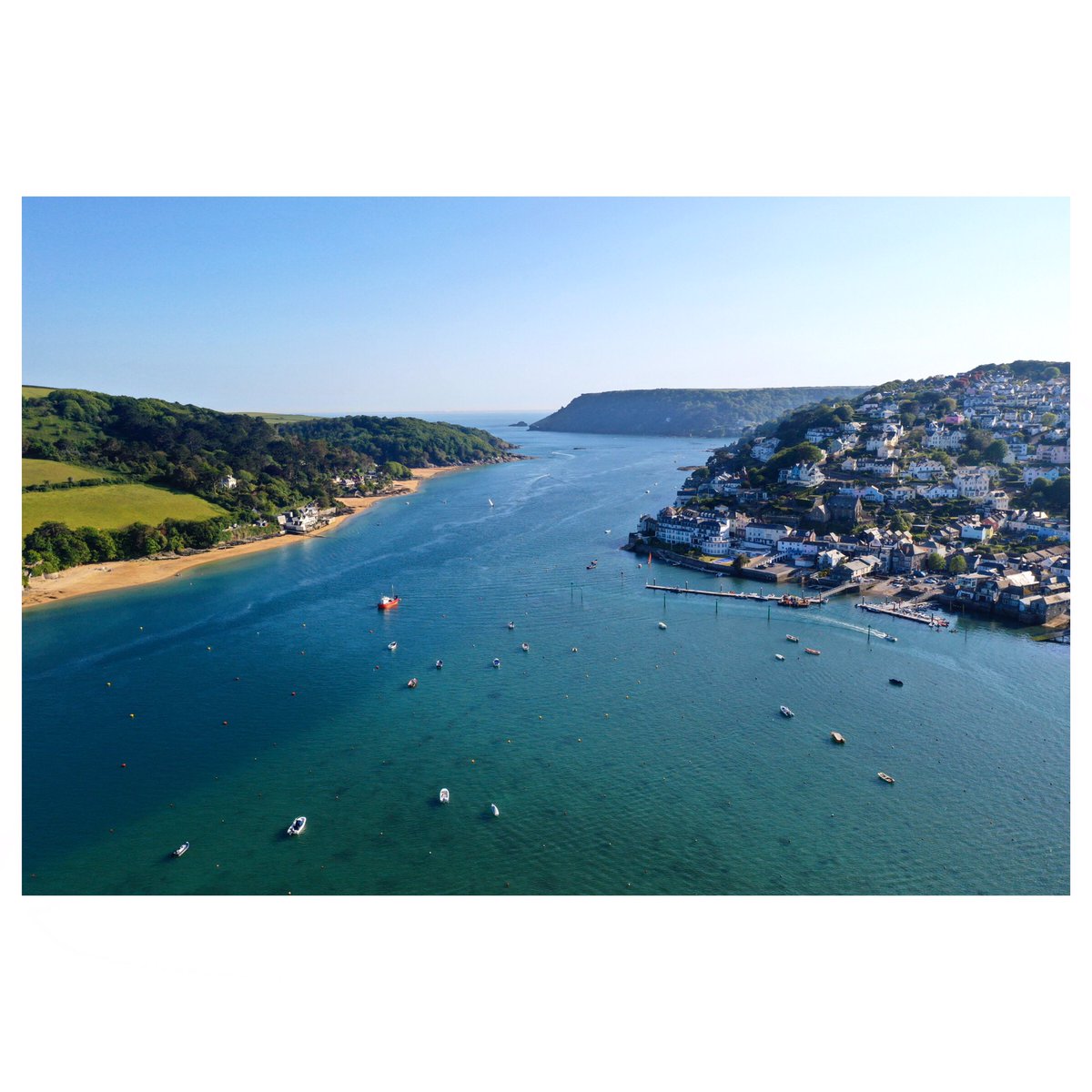 Lockdown has given us a new perspective of Salcombe this year. And probably one of our best shots yet...

#Salcombe #Devon #SouthWest #Water #Blue #Sea #Beach #Boats #View #BirdsEyeView #WhatAView #Stunning #May #HelloSummer #PhotoOfTheDay #Sunshine #BlueSkies #Weather #Coast