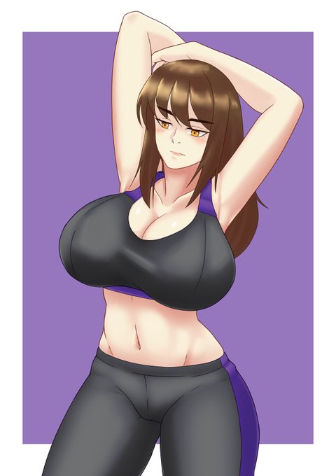 Commissioned image of @long_rho 's OC, Fuscia. Thank you! 