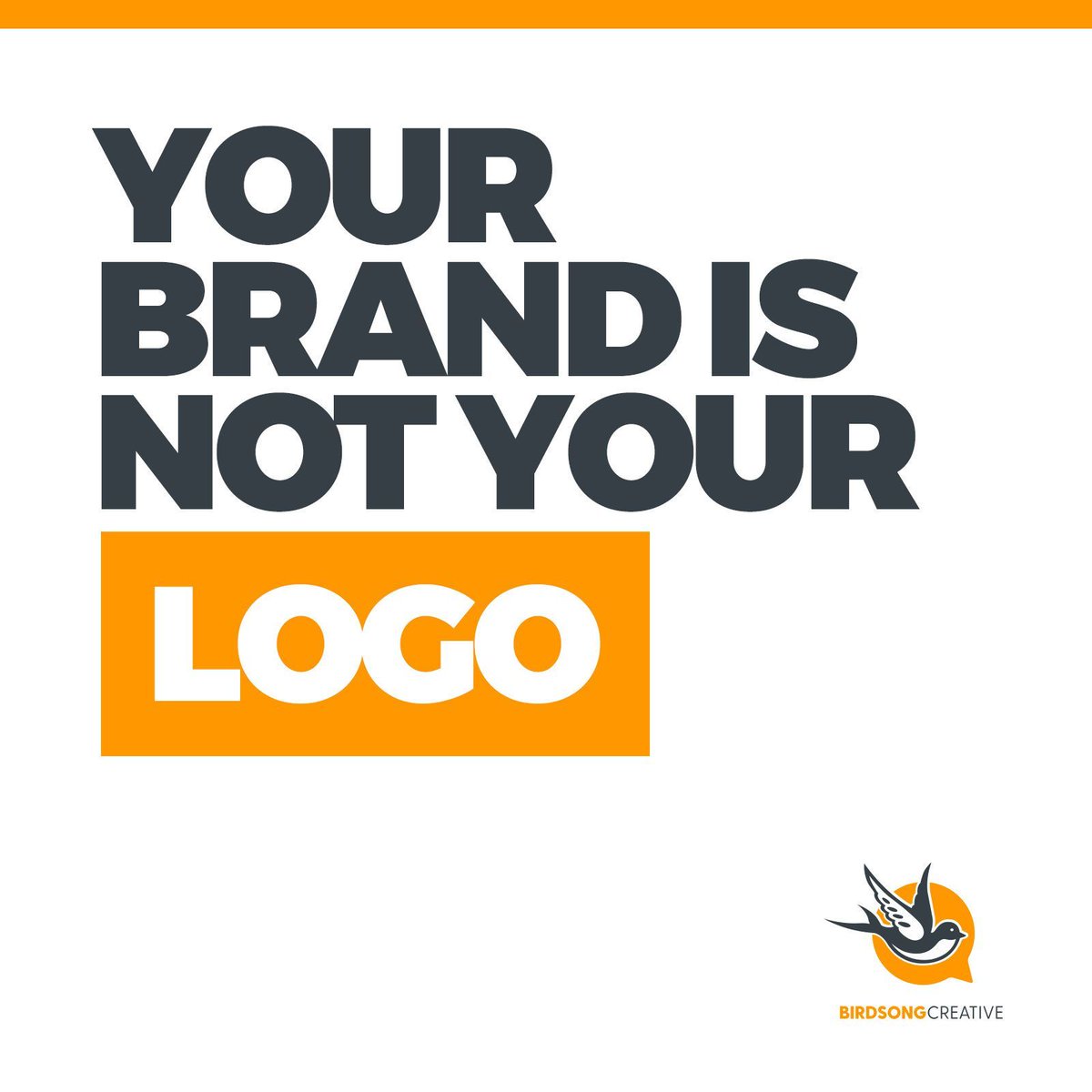 birdsongcreativ's tweet photo. Your logo is awesome and all, but don't give it too much credit.
Your LOGO is a single graphic mark. Your BRAND is the set of values and expectations consumers attach to your service or product. Be sure to brand forward with each marketing decision. #franklintn https://t.co/8nX2OKUJPn