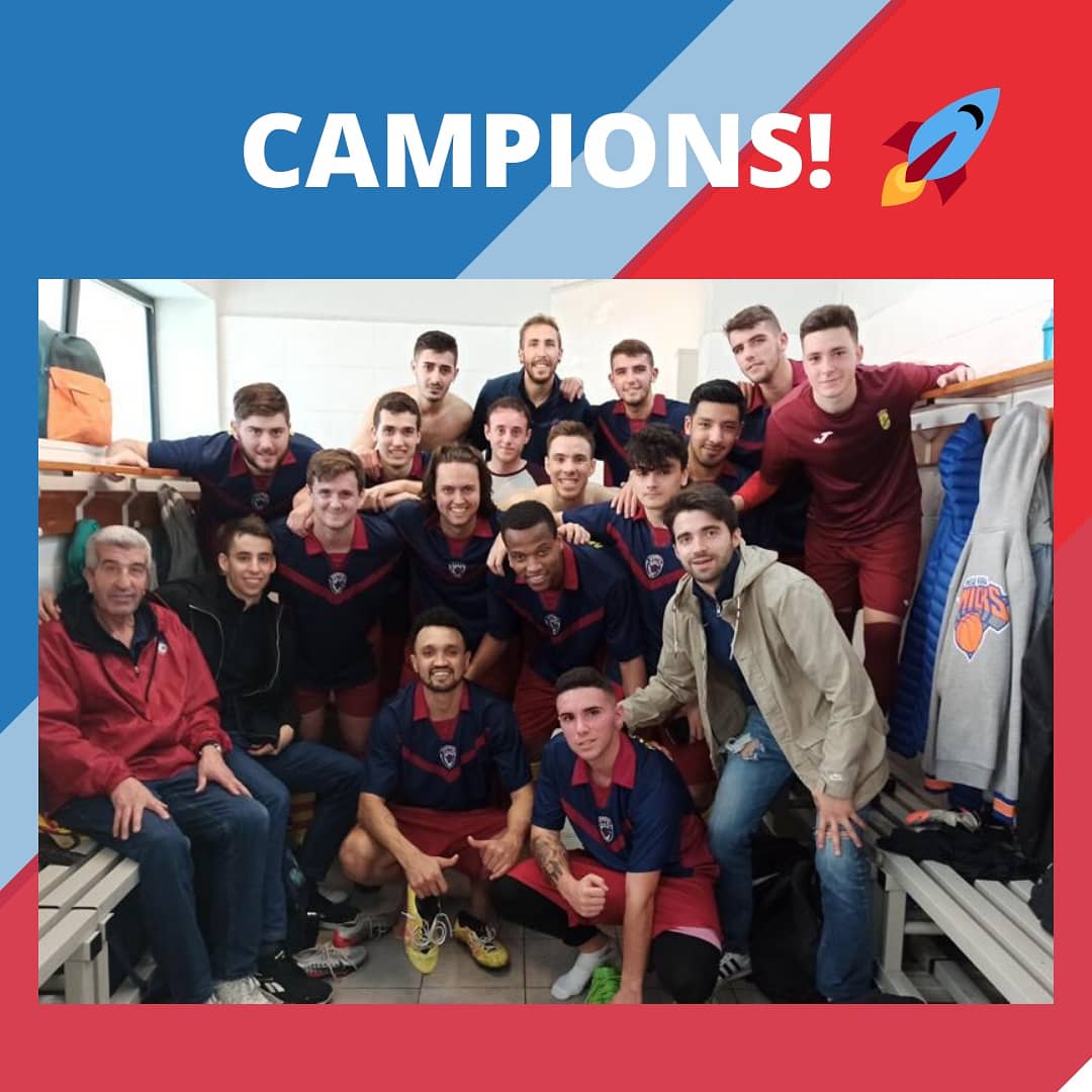 pbcinccopes's tweet photo. Ja és oficial... som CAMPIONS de lliga! 🏆

Invictes (17 V / 1 E) ✔️
Màxims golejadors ✔️
Menys golejats ✔️
Ascens a 3a Cat ✔️

#SomChaca 🔵🔴 https://t.co/KcEIh143a9