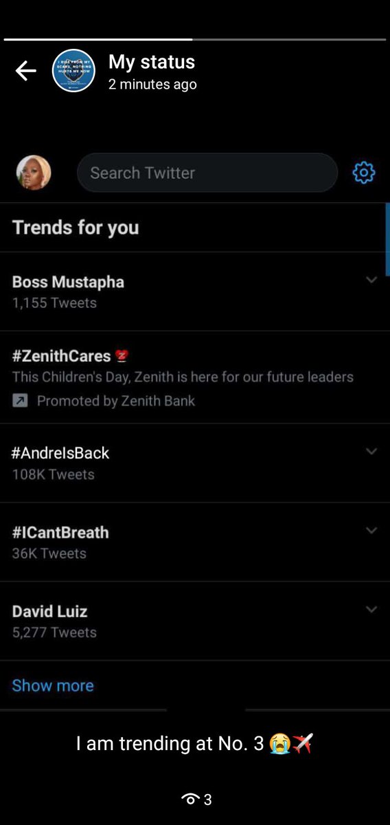 thebookofanas's tweet photo. Nothing here, just me scamming my WhatsApp contacts 😂😂 #AndreIsBack https://t.co/zQze4dkaTA