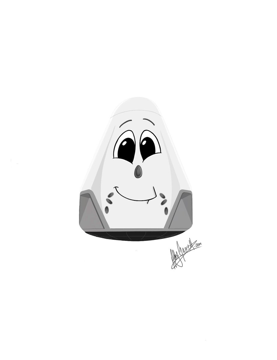 abbygarrettart's tweet photo. #STEAM: Here’s 2 Go For Launch Comics COLORING pages for you or your kids while you wait! 😉 Just print and draw! #goforlaunchcomics #spacex #LaunchAmerica #Falcon9 #SpaceXDragon #SpaceXDemo2 https://t.co/zXMIcVwSer