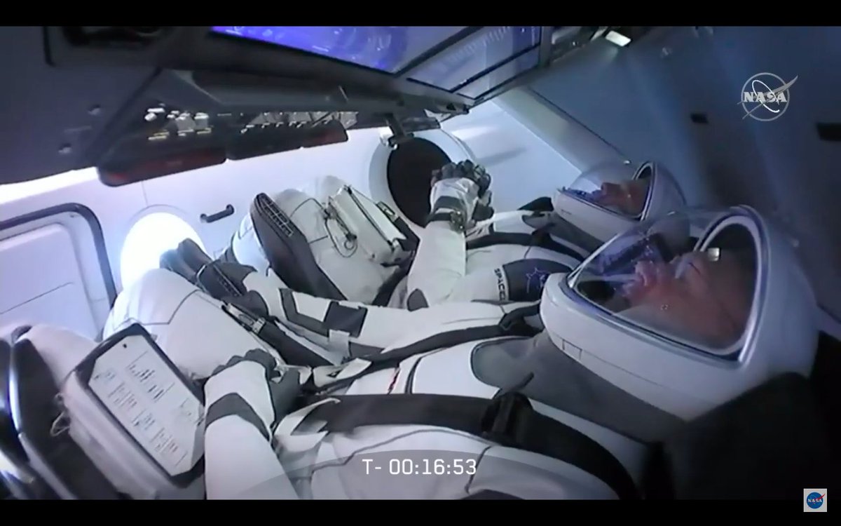 “It was a good effort by the team, but we understand,” says Dragon commander Doug Hurley after today’s scrubbed launch attempt. spaceflightnow.com/2020/05/27/fal…