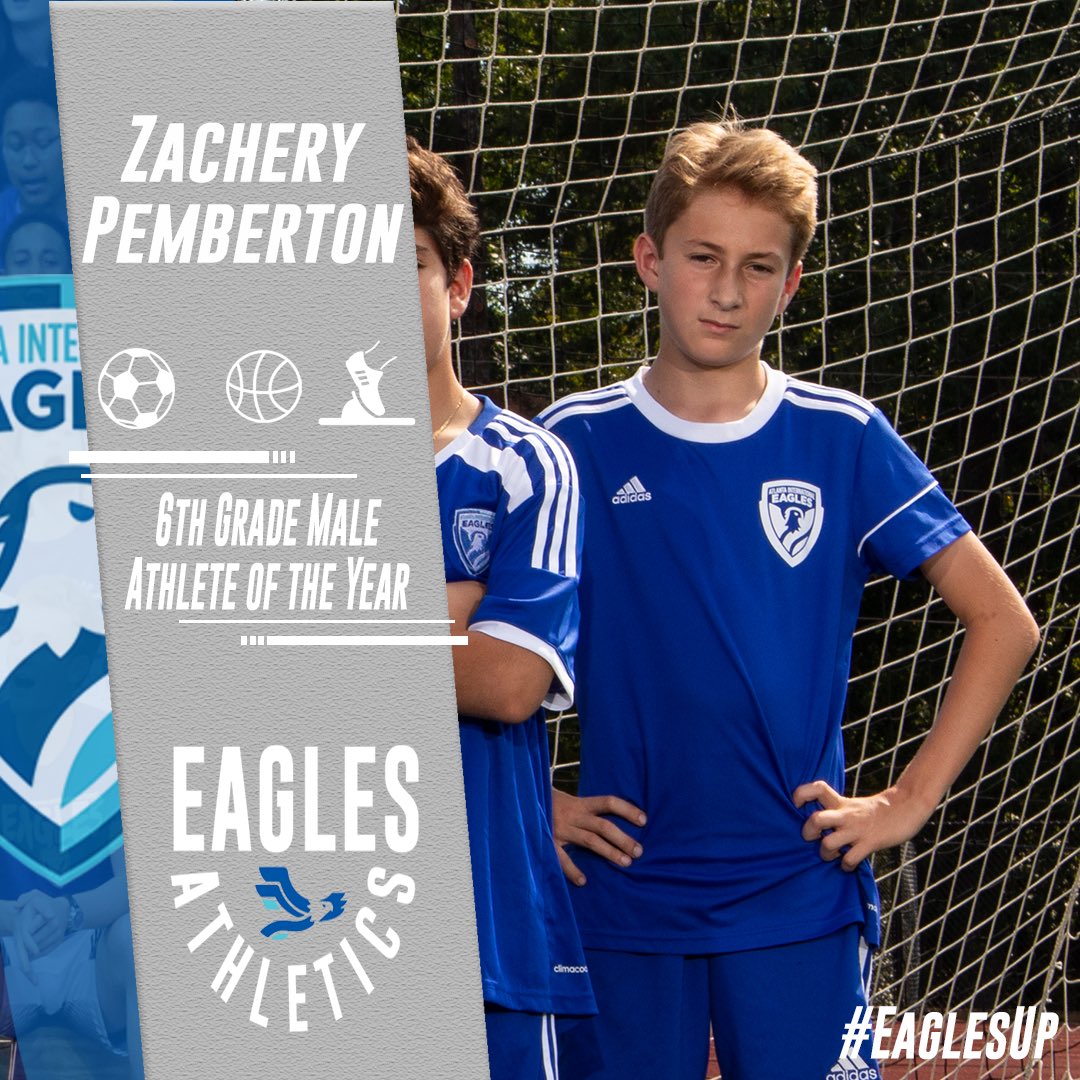AISchoolEagles's tweet image. Our first award of the afternoon goes to our 6th Grade Male Athlete of the Year. Congratulations goes to Zachery Pemberton! #EaglesUp @AIS_Eagles