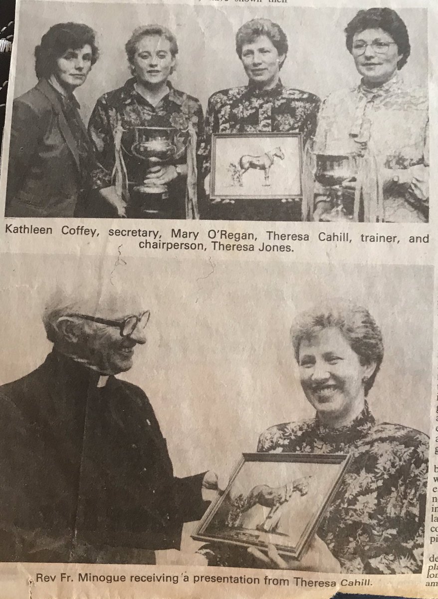 AhaneCamogie's tweet photo. We have a newspaper clipping today which is all about the 1988 Intermediate League and County Double win 👏🏻💚💛 

#CantSeeCantBe 
The article was published in the @Limerick_Leader on the 11th February 1989 https://t.co/JdN3zPwrGX