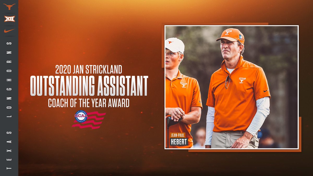 TexasMGolf's tweet photo. Congratulation Coach Hebert!! What a great honor for a great guy and a great coach! #HookEm https://t.co/qP05VR2Fsc