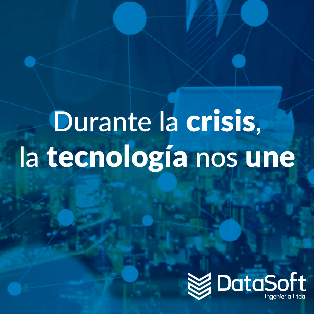 Datasofting's tweet image. ¡En medio de esta coyuntura, la tecnología nos mantiene unidos!

#Covid19 #Coronavirus #tecnología